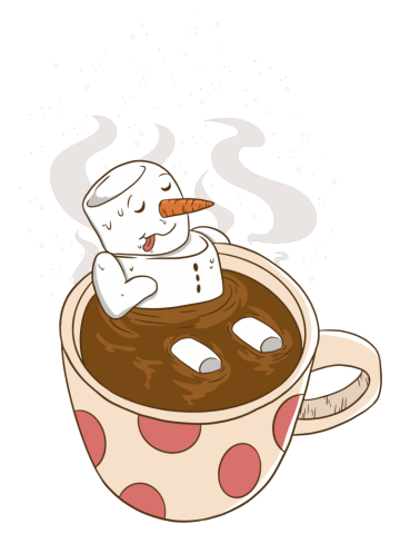 Snowman Marshmellow Hot Cocoa