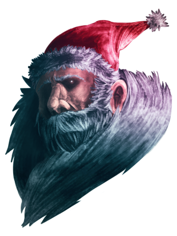Somber Santa (Color)