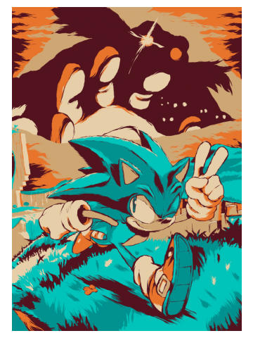 Sonic the Hedgehog by Drewafro