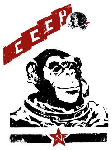 Soviet Space Monkey