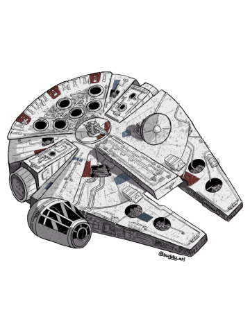 Space Battles Falcon Ship