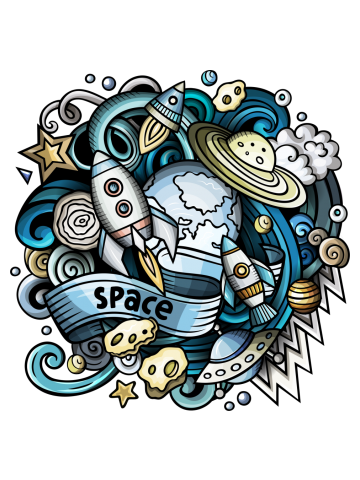 Space Cartoon