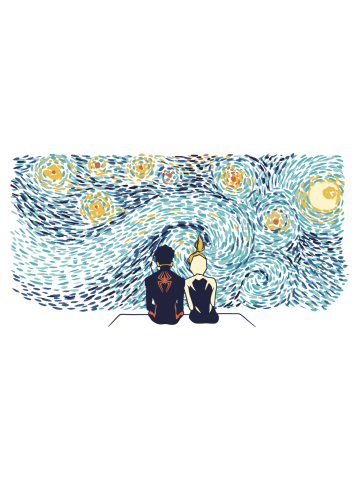 Spider Starry Night