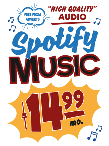 Spotify Sign
