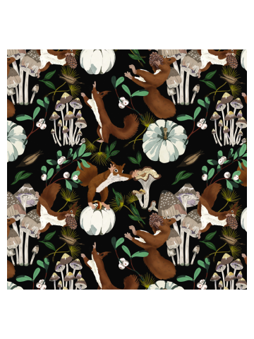 Squirrels enjoying the forest 2
