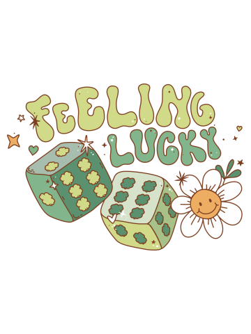 St Patricks Groovy Lucky Feeling