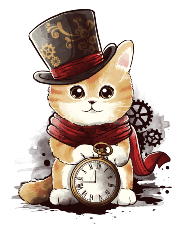 Steampunk cat