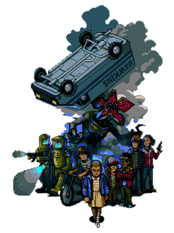 Stranger Things - Pixel Art
