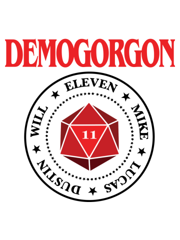 Stranger Things Ramones Demogorgon