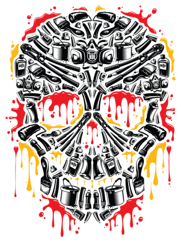 Sweet Streets Skull