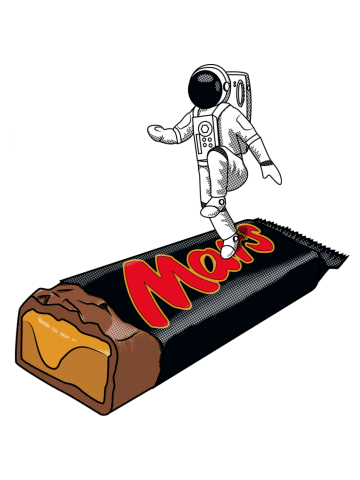 THE FIRST WALK ON MARS!