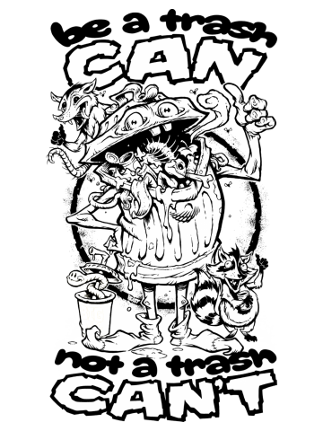 TRASH CAN!