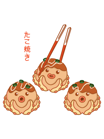 Takoyaki Cute Octopus