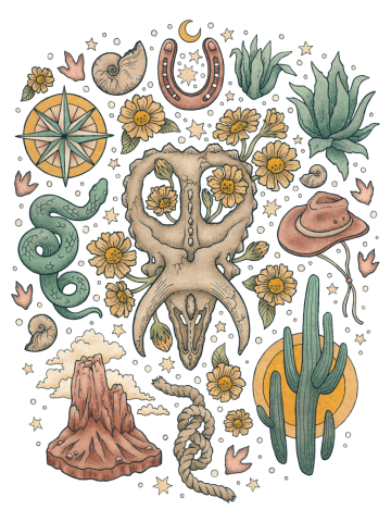 The Desert Sunflowers