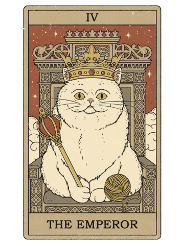 The Emperor - Cats Tarot