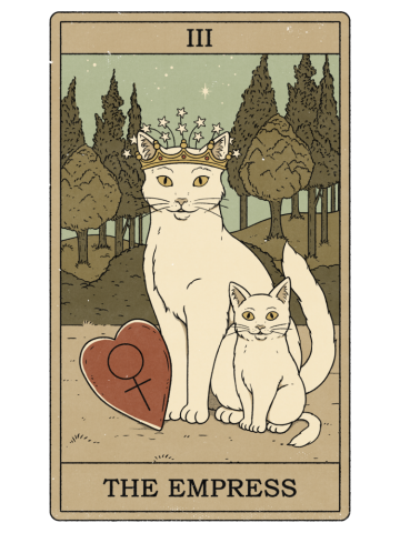 The Empress - Cats Tarot