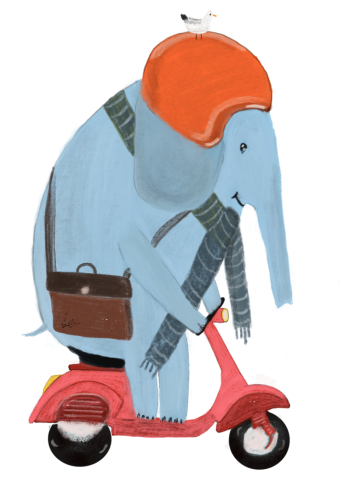 The elephant mobile