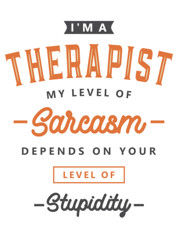 Therapist Funny Job Title Profession Birthday Worker