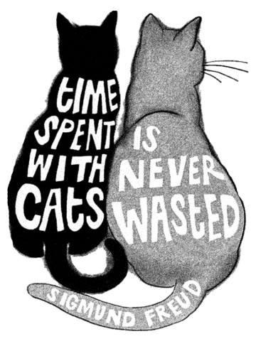Time spent with cats is never wasted