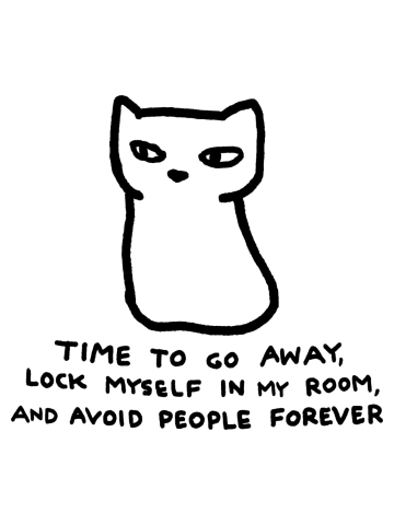 Time to avoid people forever