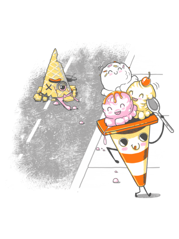 Traffic Cone's Sweet Revenge