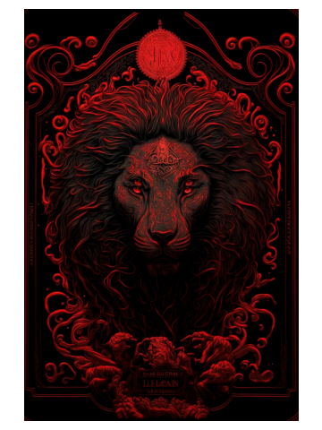 Trippy Lion