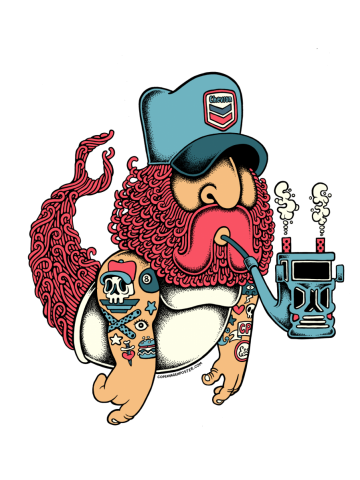 Trucker Mermaid