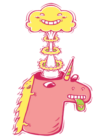 Unicorn Atomic Explosion