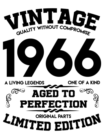 Vintage ,quality, without ,compromise, 1966, aged to perfection,original parts,limited edition