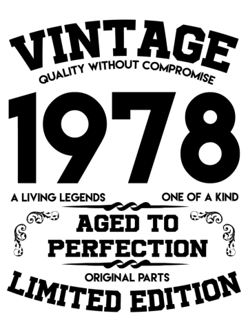 Vintage ,quality, without ,compromise, 1978, aged to perfection,original parts,limited edition