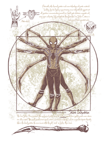 Vitruvian Iron Spider