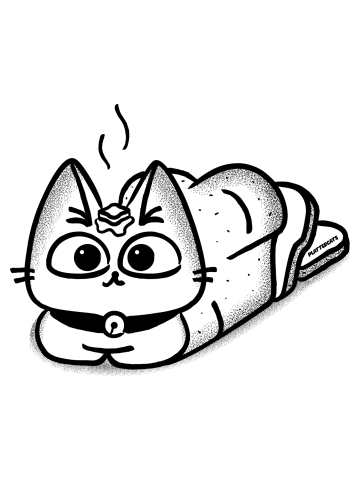 Warm Buttered Cozy Cat Loaf