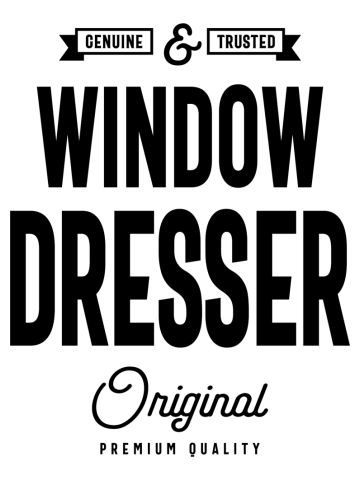 Window Dresser Gift Funny Job Title Profession Birthday Idea