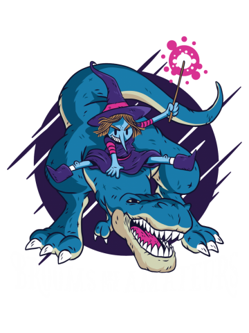 Witch and her T-Rex
