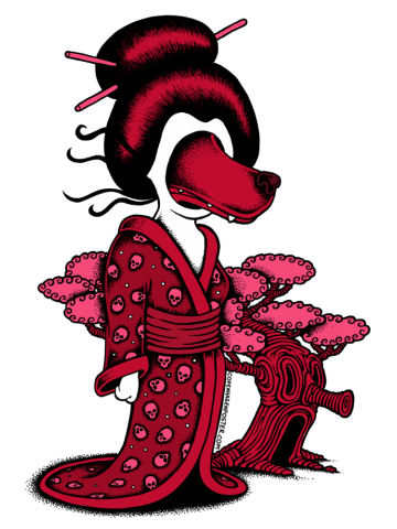 Wolf Geisha