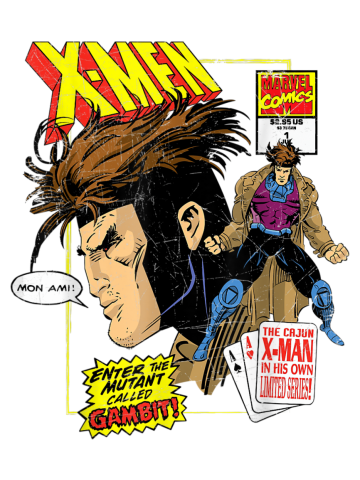 X-Men Cajun Gambit Remy LeBeau Comic