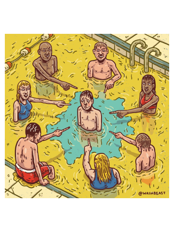 You Ain't Cool Unless You Pee in the Pool