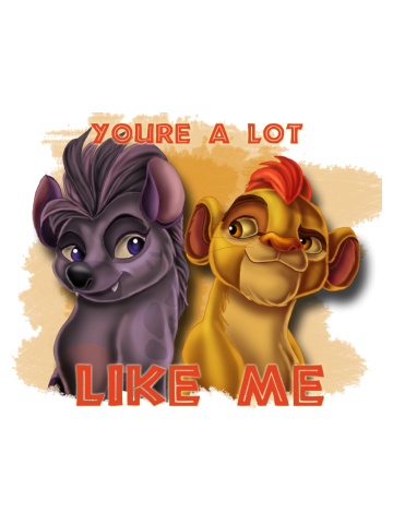 You're a Lot Like Me Kion and Jasiri