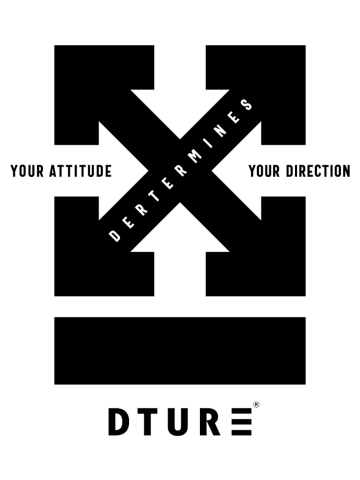 Your Attitude Determines Your Direction - Inspirational Slogan
