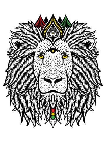 ZION LION (rasta edition)
