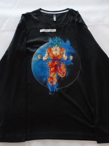Tricou maneca lunga imprimat barbati, L