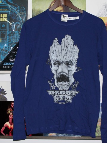 Tricou maneca lunga imprimat barbati, L
