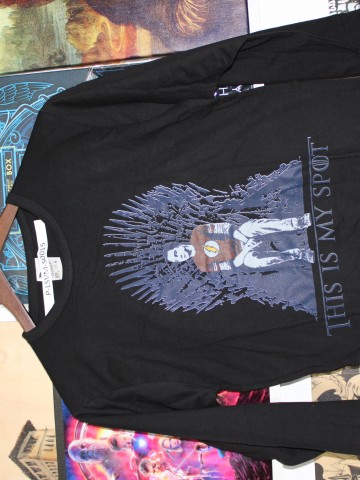 Tricou maneca lunga imprimat barbati, S