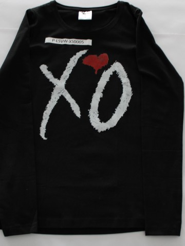 Tricou maneca lunga imprimat dama, XS