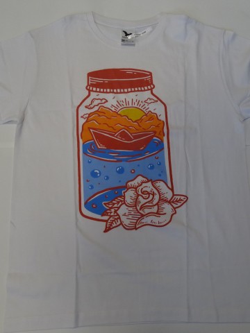 Tricou imprimat barbati, L