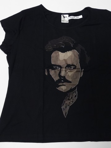 Tricou imprimat dama, 2XL