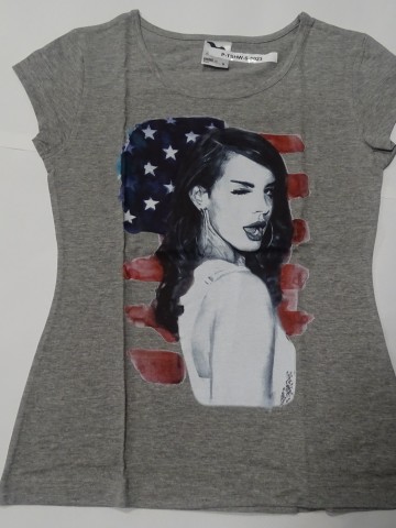 Tricou imprimat dama, S