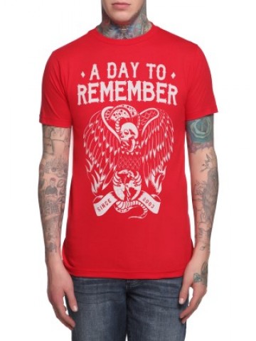 Tricou A day to remember | Detaliu imprimeu [type: mockup-Tricou clasic;]