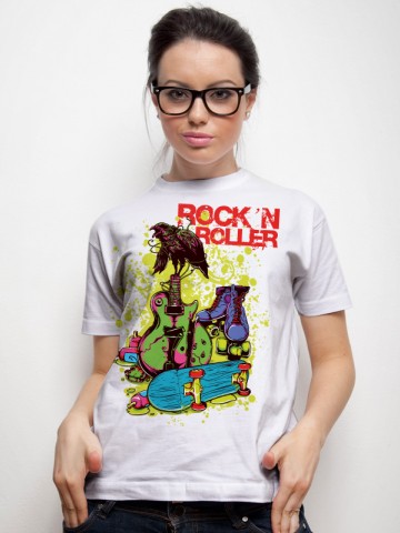 Tricou Rocknroller | Imprimat pe tricou [type: mockup-Tricou clasic; ]