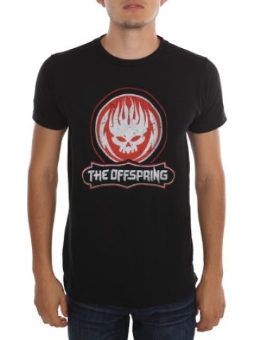 Tricou The Offspring Logo | Detaliu imprimeu [type: mockup-Tricou clasic;]